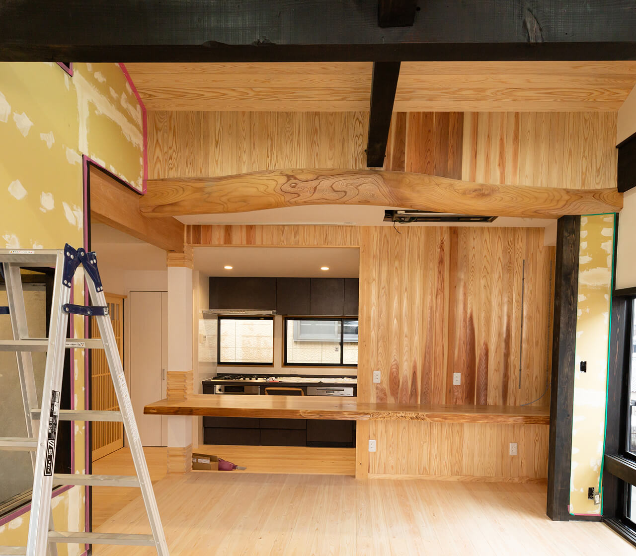 リフォーム中の写真